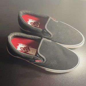 Vans Slip-on Men's Shoes Black Size 10.5